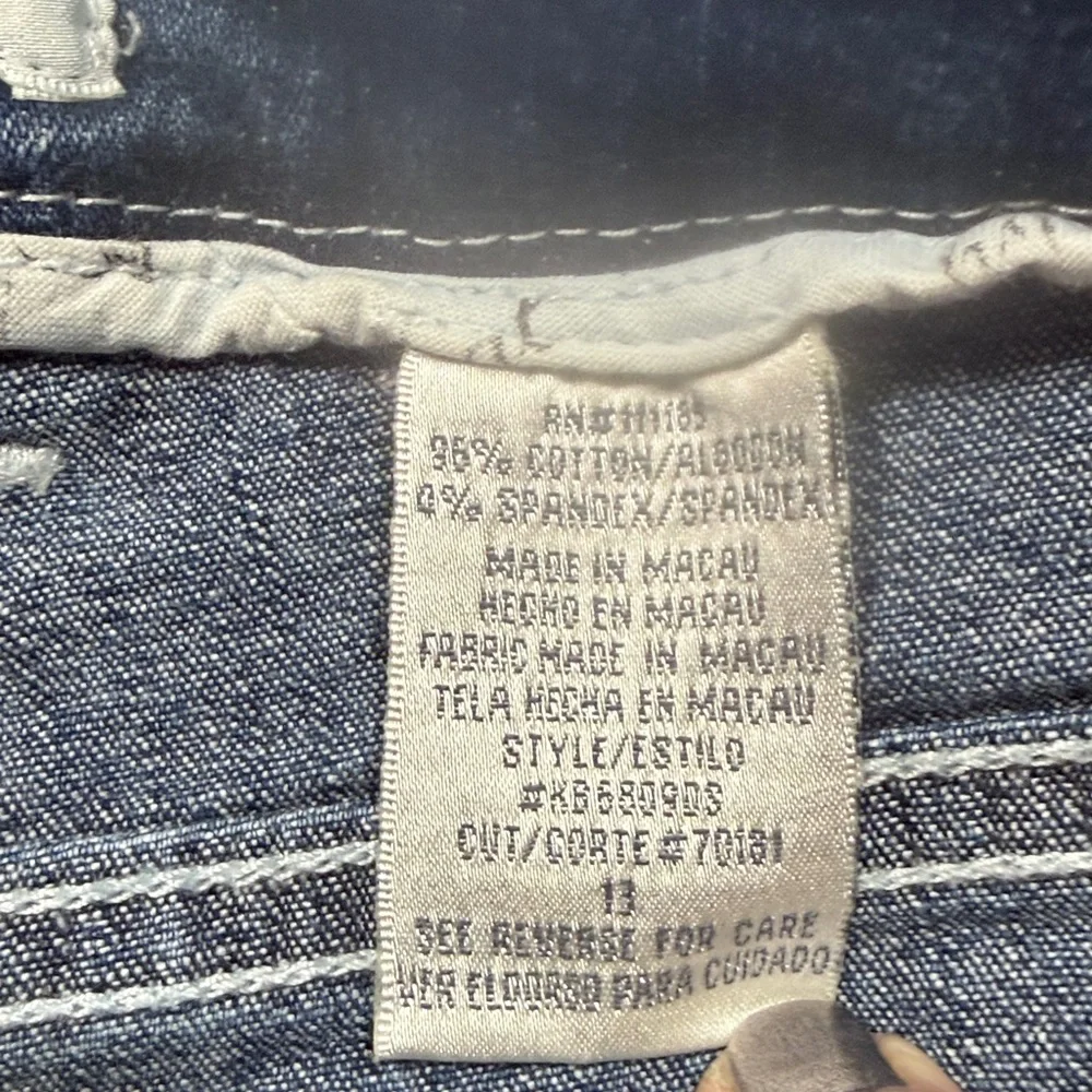Baby Phat Dark Wide Leg Blue Jeans, Size 13, NWOT, MAKE AN OFFER!!! - Picture 9 of 11